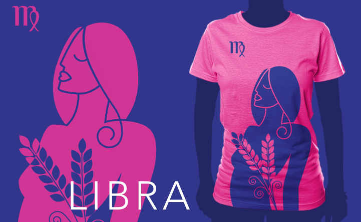 Libra T-Shirt Graphic